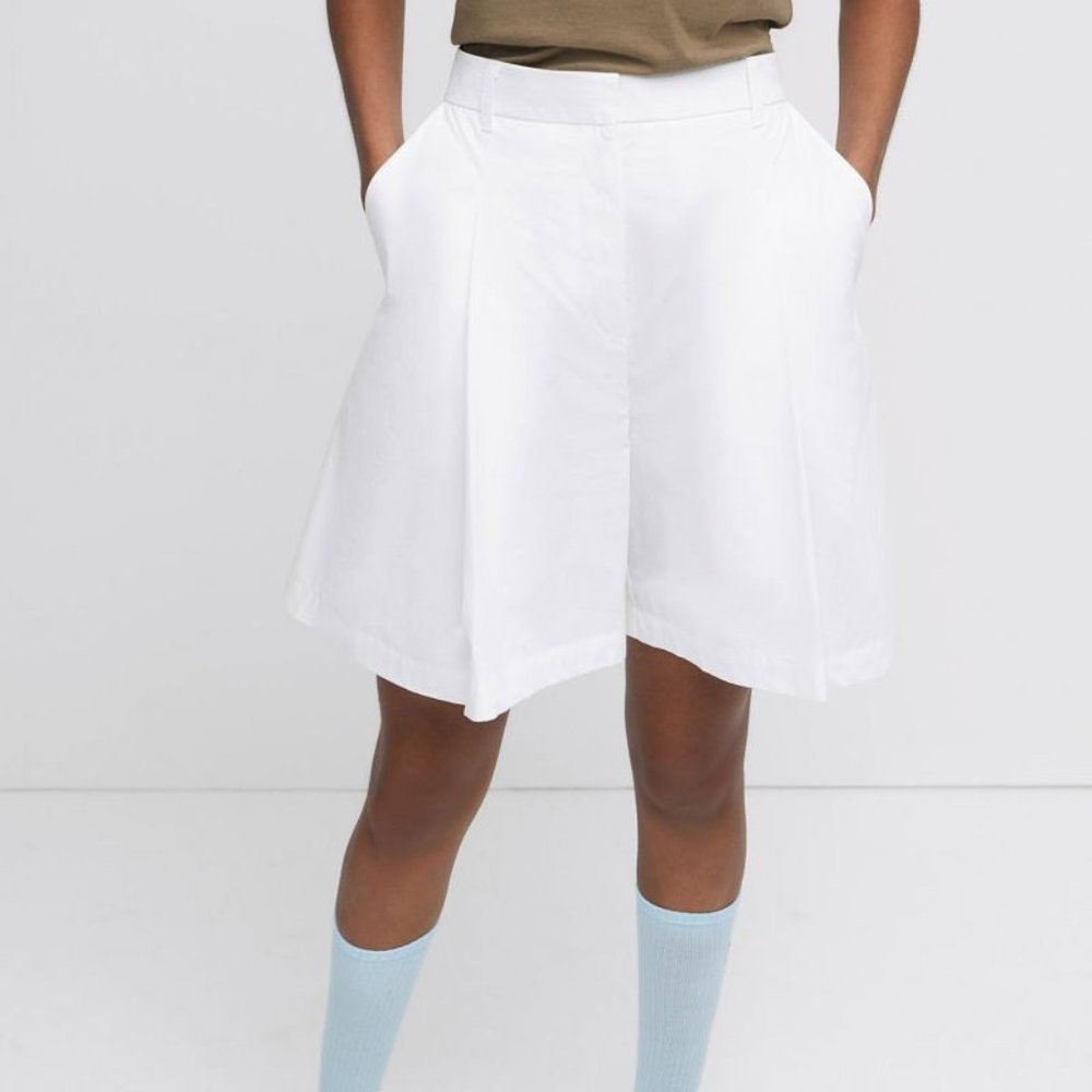 Maison Kitsune 2 Pleat Bermuda Short